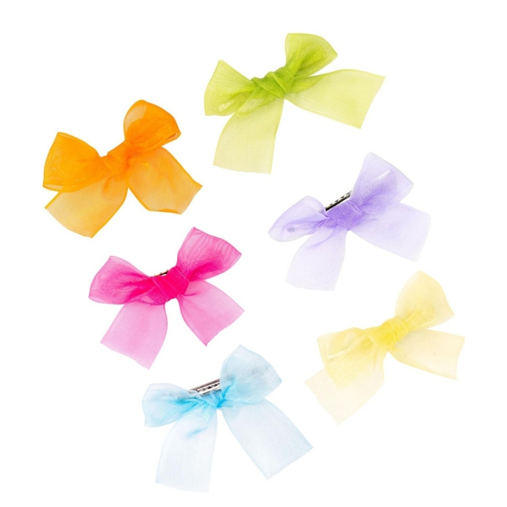 Claire's Small Clip On Bows